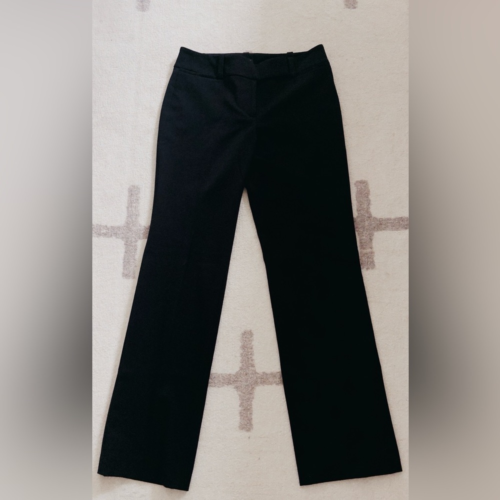 Ann Taylor Black Signature Dress Pants Size 2P